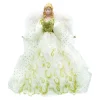 Discount Christmas Forever ANGEL TREE TOP 16″ IVORY/GOLD W/ LED LIGHTS