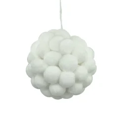 Online Christmas Forever BALL COTTON BALLS 4″ WHITE
