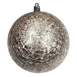 Outlet Christmas Forever BALL EMBOSSED 100MM MATT ROSE GOLD