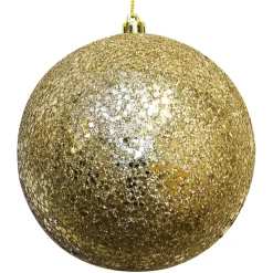 Sale Christmas Forever BALL GLITTER 120MM CHAMPAGNE
