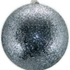 Outlet Christmas Forever BALL GLITTER 100MM PEWTER