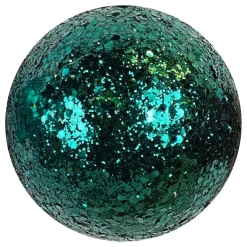 Outlet Christmas Forever BALL GLITTER 100MM TEAL