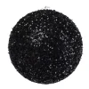 Best Christmas Forever BALL GLITTER-3D 125MM BLACK