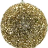 Best Christmas Forever BALL GLITTER-3D 105MM CHAMPAGNE