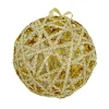 Sale Christmas Forever BALL GOLD SEQUIN ROPE 5″ CLEAR/CHAMPAGNE