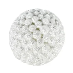 Christmas Forever BALL ICE BERRY 3″ WHITE/ ICE GLITTER