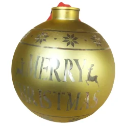 Hot Christmas Forever BALL “MERRY CHRISTMAS” 100MM MATT GOLD