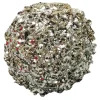 New Christmas Forever BALL METAL WIRE/ FARN 100MM CHAMPAGNE SEQUIN & GLITTER