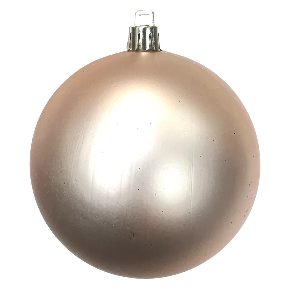 Outlet Christmas Forever BALL 90MM MATT LIGHT ROSE GOLD