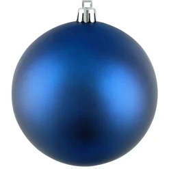 Clearance Christmas Forever BALL 90MM MATT MIDNIGHT BLUE