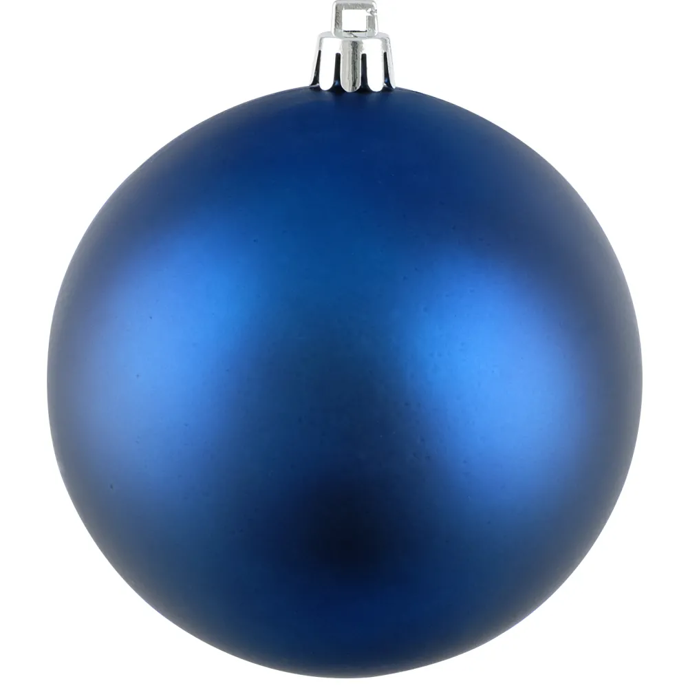 Clearance Christmas Forever BALL 90MM MATT MIDNIGHT BLUE