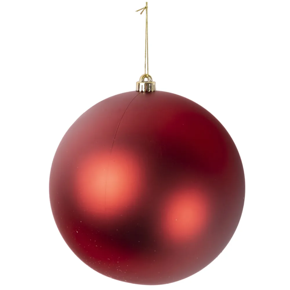 Clearance Christmas Forever BALL 250MM/10″ MATT RED
