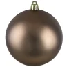Christmas Forever BALL 90MM MATT TAUPE