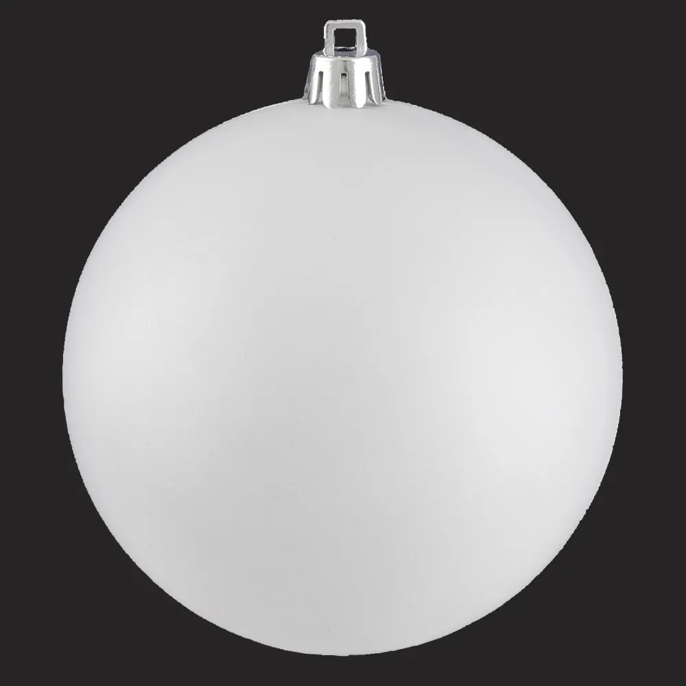 Discount Christmas Forever BALL 90MM MATT WHITE