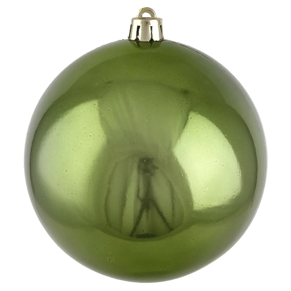Hot Christmas Forever BALL 90MM PEARL FOREST GREEN