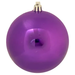 Online Christmas Forever BALL 90MM SHINY DARK PURPLE
