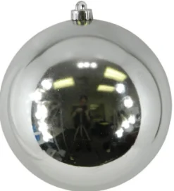 Clearance Christmas Forever BALL 250MM/10″ SHINY SILVER