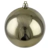 Clearance Christmas Forever BALL 90MM SHINY TAUPE