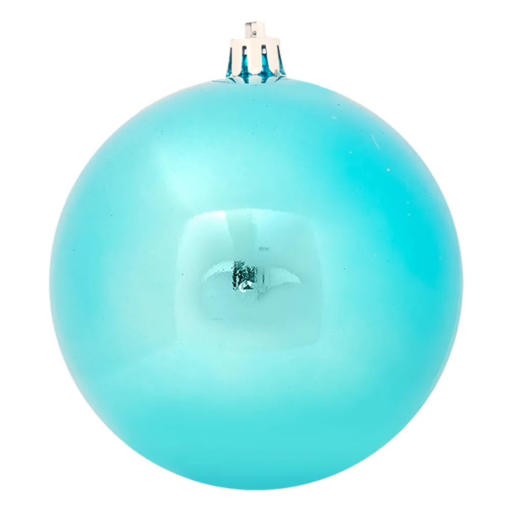 New Christmas Forever BALL 90MM SHINY TEAL