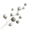 Best Christmas Forever BALL SPRAY 23″X11 SILVER SHINY/ MATT / GLITTER