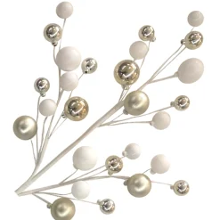 Online Christmas Forever BALL SPRAY 31″X27 WHITE/ CHAMP SHINY/ MATT