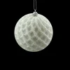 New Christmas Forever BALL WHITE 110MMW/NETTING & GLTR.