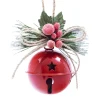 Sale Christmas Forever BELL RED 3.5″/80MM W/ BOW & BERRIES