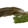 Best Christmas Forever BIRD GREEN 12″ W/BURLAP & LONG TAIL