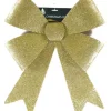 Outlet Christmas Forever BOW GOLD GLITTER 20″X 26″
