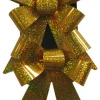 Best Christmas Forever BOW GOLD LASER 5.5″ X 8″ 2PCS.