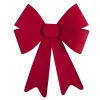 Online Christmas Forever BOW RED VELVET 14″X20″ FORMED/ PVC BACKING