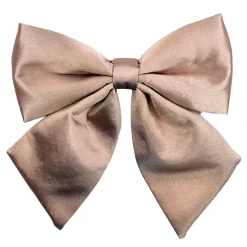 Discount Christmas Forever BOW SPONGE/FABRIC 8.5″ ROSE GOLD