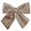 Hot Christmas Forever BOW SPONGE/FABRIC 13″ ROSE GOLD VELEVT
