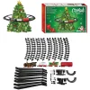 Christmas Forever CHRISTMAS TRAIN SET W/MOVEMENT, MUSIC, LIGHTS & SOUND 38PCS – B/O 35″x35″