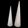 Sale Christmas Forever CONE TREE 24″/30″ CHAMP GLITTER 2PC