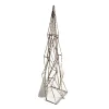 Online Christmas Forever CONE TREE GEOMETRIC WIRE 15.5″ W/ MIRROR & CHAMPAGNE GLITTER