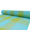 Best Christmas Forever DECOR MESH 21″ X 5 YDS BLUE/ GREEN BURLAP LOOK