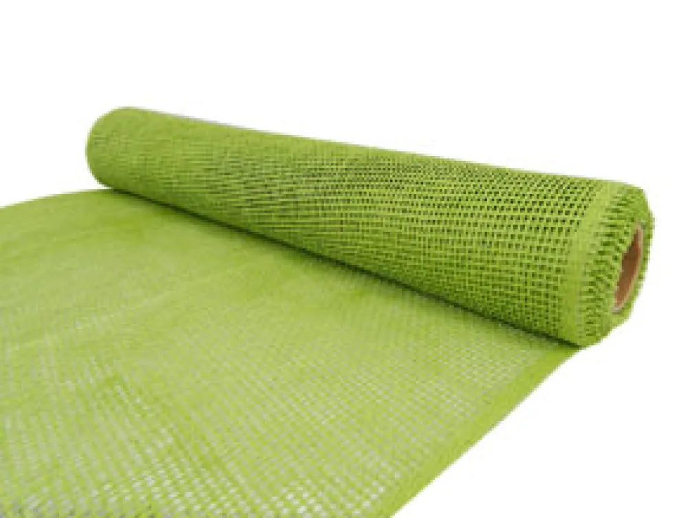 Online Christmas Forever DECOR MESH 21″ X 5 YDS GREEN (APPLE) BURLAP LOOK