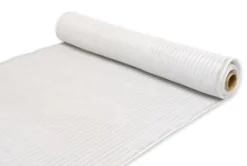Christmas Forever DECOR MESH 21″ X 10 YDS WHITE / SILVER SPARKLE