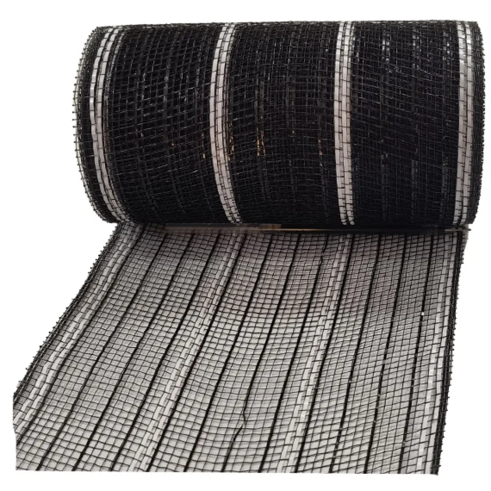Discount Christmas Forever DECOR MESH 6”x10 YDS. BLACK W/ BLACK & WHITE METALLIC