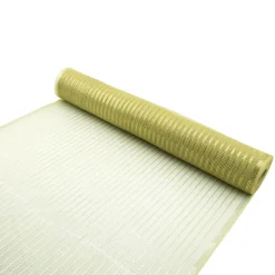 New Christmas Forever DECOR MESH 21″x10 YDS CHAMPAGNE SPARKLE