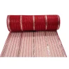 Hot Christmas Forever DECOR MESH 10x10 YDS LN RED W/ RED & SILVER METALLIC