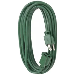 Discount Christmas Forever EXT. CORD O/D 16/3 1-OUTLET 25′ GREEN