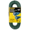 Outlet Christmas Forever EXT. CORD O/D 16/3 1-OUTLET 50′ GREEN