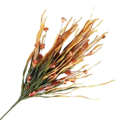 Clearance Christmas Forever FALL SPRAY HUSK W/ FLOWERS 27.5″ ORANGE/MULTI