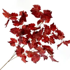 Online Christmas Forever FALL SPRAY MAPLE LEAF 43.25” RED