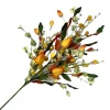 Hot Christmas Forever FALL SPRAY MIXED LEAF W/ MINI CLUSTER BERRIES 31.5″ ORANGE/MULTI