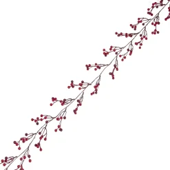 Hot Christmas Forever GARLAND BERRY 60″ RED COUNTRY BERRY