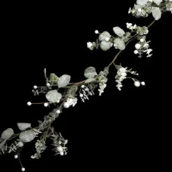 Hot Christmas Forever GARLAND GRN 60′ EUCALYPTUS W/ WHITE BERRIES/SNOW
