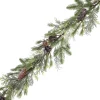 Christmas Forever GARLAND PINE 72″ MULTI NEEDLE PINE W/ CEDAR &PINE CONES